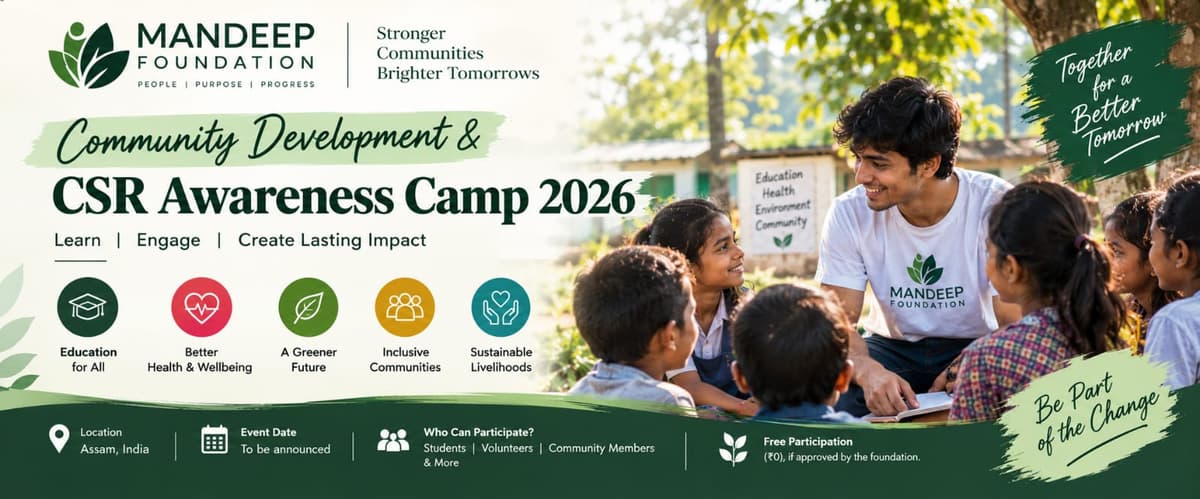 Community Development & CSR Awareness Camp-2026 cover image