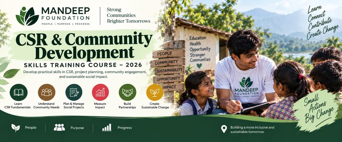 CSR & Community Development Skills Training Course cover image
